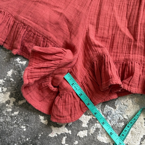 BP Rustic Colored Ruffle Romper Size Small - Picture 11 of 15